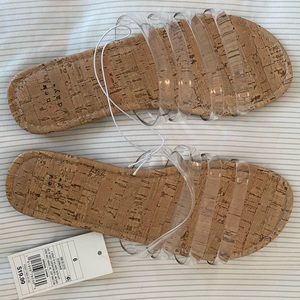 A New Day Clear Jelly Strap Sandals